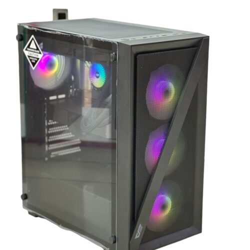 GAMING PC Intel(R) Core (TM)i7-processor 14 (14700f) Generation  16GB DDR4 3200MHz HYPERX  RAM  512 M2  SSD  1TB HDD RTX  3070 8GB GRAPHICS   ⁠750W POWER SUPPLY  ASUS B760m a-WiFi mother board  Dark flash LIQUID cooler  DARK FLASH DK260 air