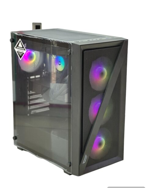 GAMING PC Intel(R) Core (TM)i7-processor 14 (14700f) Generation  16GB DDR4 3200MHz HYPERX  RAM  512 M2  SSD  1TB HDD RTX  3070 8GB GRAPHICS   ⁠750W POWER SUPPLY  ASUS B760m a-WiFi mother board  Dark flash LIQUID cooler  DARK FLASH DK260 air