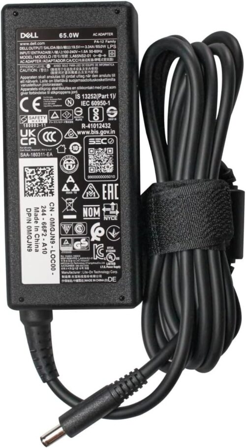 Dell 65w small pin original charger