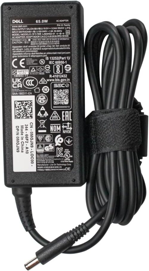 Dell 65w small pin original charger