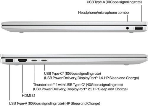6e89fc6cc5e6cc411ab082c209ad32d4-hi.jpg HP OMNIBOOK x360 16-ac0023dx 2-in-1 Laptop, 16" WUXGA IPS Touch Display, Intel Core Ultra 7 155U, 16GB DDR5 RAM, 1 TB SSD, Intel Graphics, Backlit English K/B, Windows 11 Home, Silver |