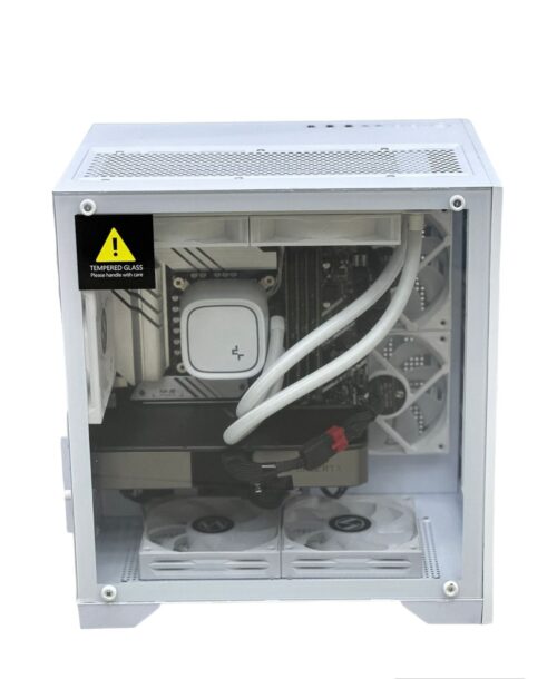 82a74175-1685-4b9a-90f8-47c835c976be.jpg GAMING PC Intel(R) Core (TM)i7-processor 14 (14700KF) Generation 32GB DDR5 4800 RAM 1TB M2 SSD RTX 3070 8GB GRAPHICS 750W POWER SUPPLY ASUS B760m a-WiFi mother board DEEPCOOL LE 520 LIQUID cooler GAMEMAX CASE WITH : ARABIC & ENGLISH KEYBOARD