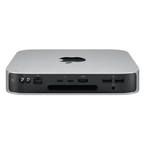 Apple Mac Mini (2020) – Apple M2 Chip / 8GB RAM / 256GB SSD / 10-core GPU / macOS Big Sur / English Keyboard / Silver