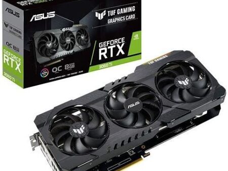 OPHS.jpeg ASUS TUF Gaming NVIDIA Geforce RTX 3060 Ti OC Edition Graphics Card Pcie 4.0, 8GB GDDR6,USED