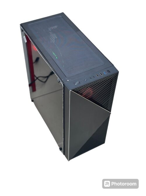 Photoroom_20240615_131821.jpeg GAMING PC Intel(R) Core (TM)i7-processor 11th Generation 16GB DDR4 3200 RAM 512GB M2 SSD 1TB HDD RTX 2060 6GB GRAPHICS ASUS prime mother board 650W POWER SUPPLY WITH : ARABIC & ENGLISH KEYBOARD