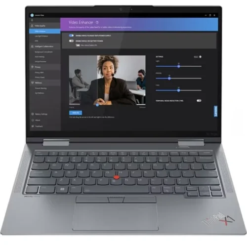 Lenovo ThinkPad X1 Yoga Gen 9 2-in-1 Convertible (2025) Laptop – th Gen / Intel Core ULTRA 7  / 14inch WUXGA / 1000GB SSD / 16GB RAM / Shared Intel Iris Xe Graphics / Windows 11 Pro / English & Arabic Keyboard / Grey / Middle East Version `WARRANTY JULY 2028 NEW