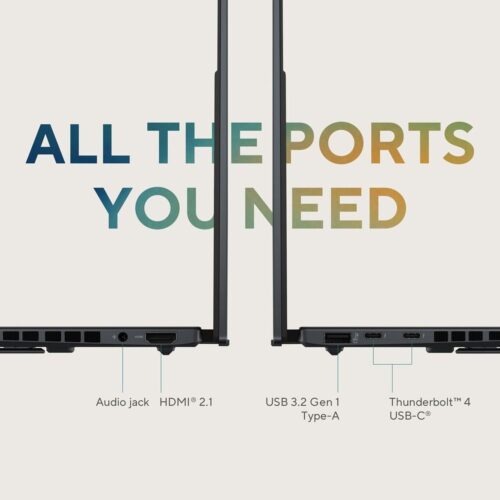 Asus Zenbook Duo OLED (2023) Ultrabook – 1st Series Intel Core Ultra 9-185H  14inch 3K OLED  1TB SSD  32GB RAM Shared Intel Arc Graphics / Windows 11PRO USED