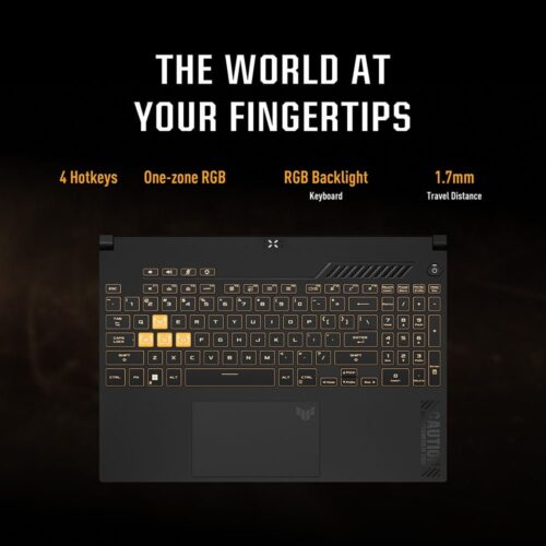 Asus TUF FA506NCR-WH71 GAMING AMD Ryzen™ 7 7435HS 512GB SSD 8GB 15.6" (1920x1080) 144HZ WIN11 NVIDIA® RTX 3050 4096MB GRPAHITE BLACK Backlit Keyboard