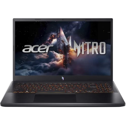 Acer Nitro V 15 Gaming (2025) Laptop – 13th Gen / Intel Core i9-13900H / 15.6inch FHD / 1TB SSD / 16GB RAM / 8GB NVIDIA GeForce RTX 5060 Graphics / Windows 11 Home / English & Arabic Keyboard / Obsidian Black