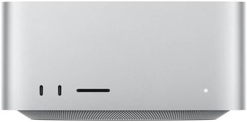 Apple Mac Studio, M1 Max Chip, 10 Core CPU, 32 Core GPU, 16 Core Neural Engine, 32GB Unified Memory, 1TB SSD Storage, Ethernet Port, SDXC Card Slot, Thunderbolt, HDMI, Silver