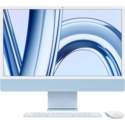 Apple iMac 24-inch (2023) – M3 with 8-Core CPU / 8GB RAM / 256GB SSD / 10-Core GPU / macOS Sonoma / English & Arabic Keyboard