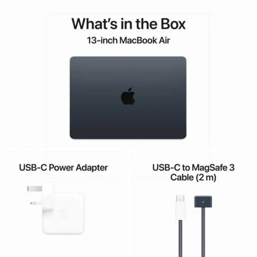macbook_air_13_in_m3_midnight_9-Copy.webp MacBook Air M3 13" – 8GB RAM | 256GB SSD | Midnight Blue Arabic and english Used