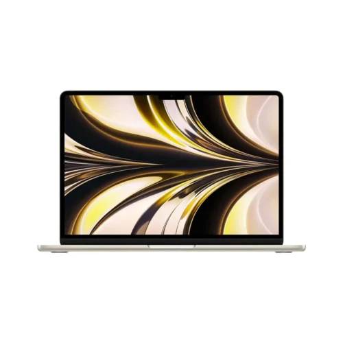Apple 13-inch MacBook Air (2022)With Apple M2 chip with 8-core CPU and 8-core GPU, 8GB RAM 256GB SSD Arabic English - Starlight