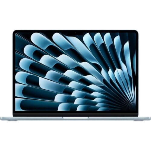 Apple MacBook Air M4 13-inch (2025) – 10-core CPU / 16GB RAM / 256GB SSD / 8-core GPU / macOS Sequoia / English  Keyboard / Sky Blue / Middle East Version
