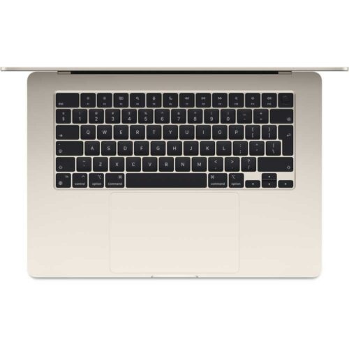 Apple MacBook Air 15-inch (2024) – M3 with 8-core CPU / 8GB RAM / 256GB SSD / 10-core GPU / macOS Sonoma / English Keyboard / Starlight / Middle East Version