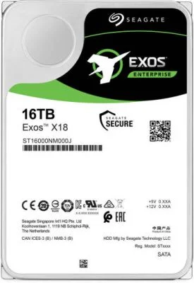 SEAGATE EXOS 16GB TB HDD EXOS X18